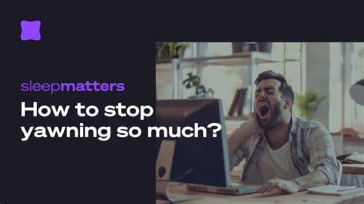 How do u stop yawning?