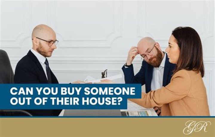 How do you buy someone out of their half of a house?