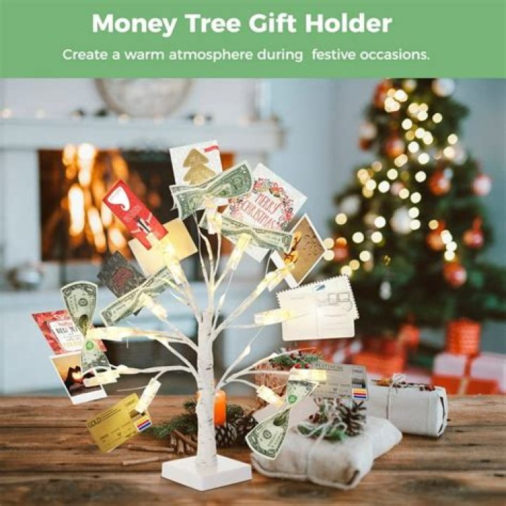 How do you make a money tree gift?