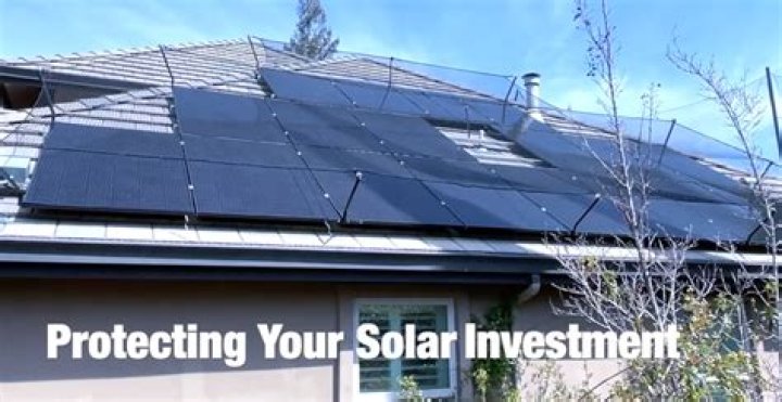 How do you protect solar panels from hail storms?