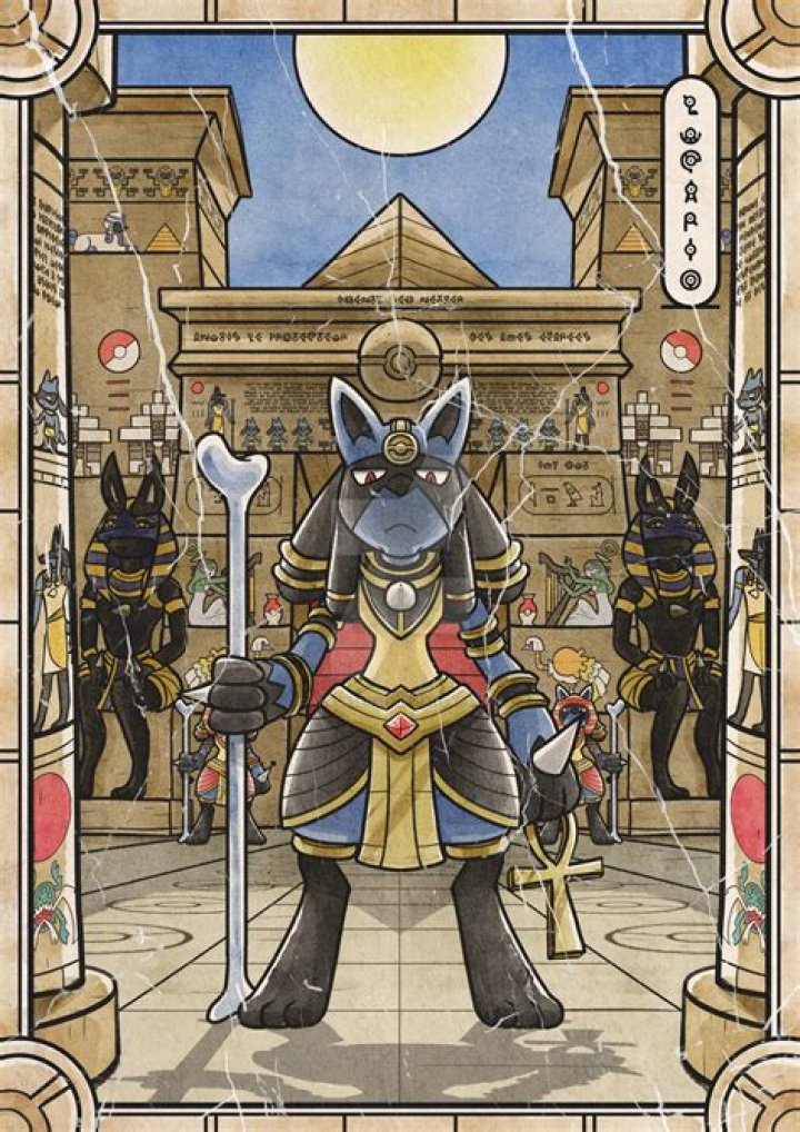 Is Lucario Anubis?