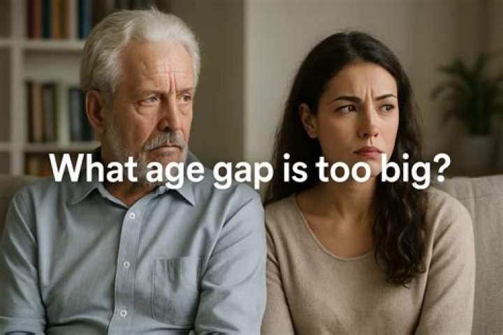What age gap is too big?