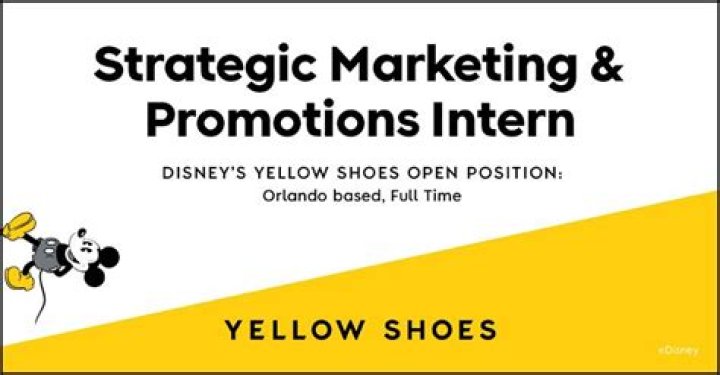 What is Disney yellow shoes?