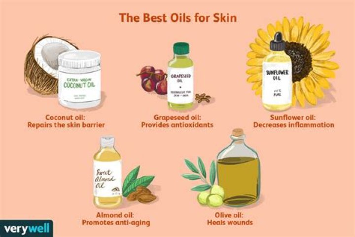 Which oil is best absorbed by skin?