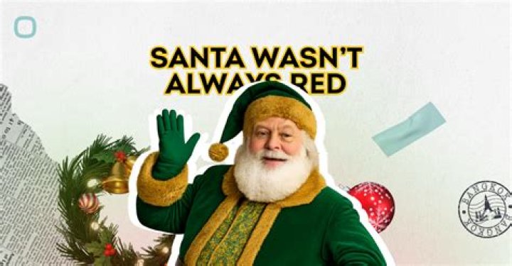Why Santa is red?